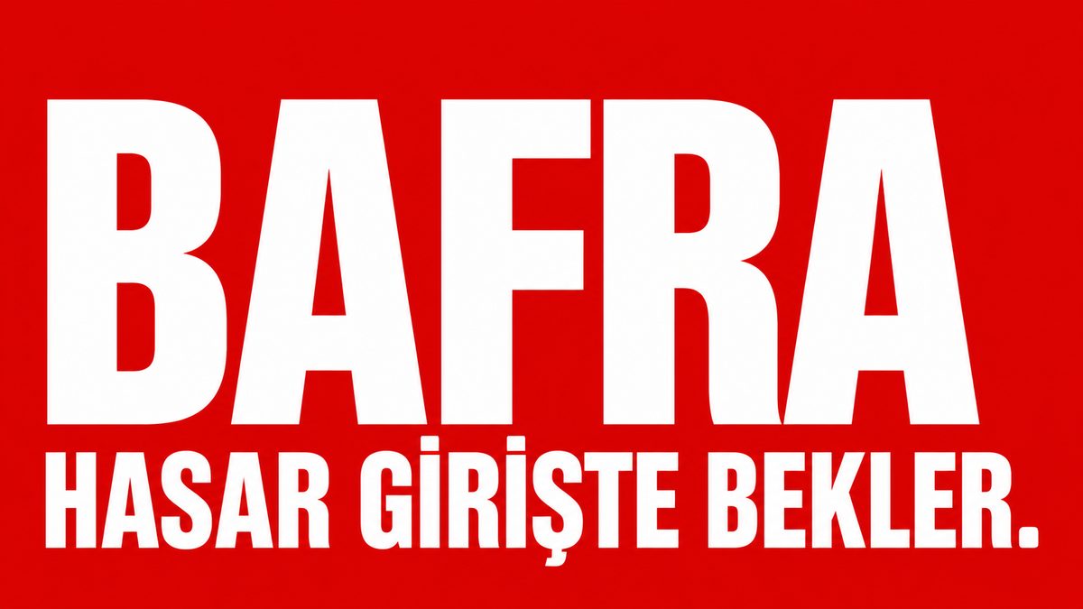 Bafra’da Otel Transfer Saatlerinde Servis Minibüsü ve Çamurluk Hasarı