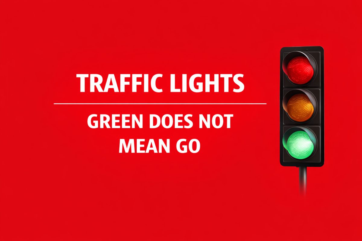 Karakum Junction Green-Light Start and Rear-End Damage