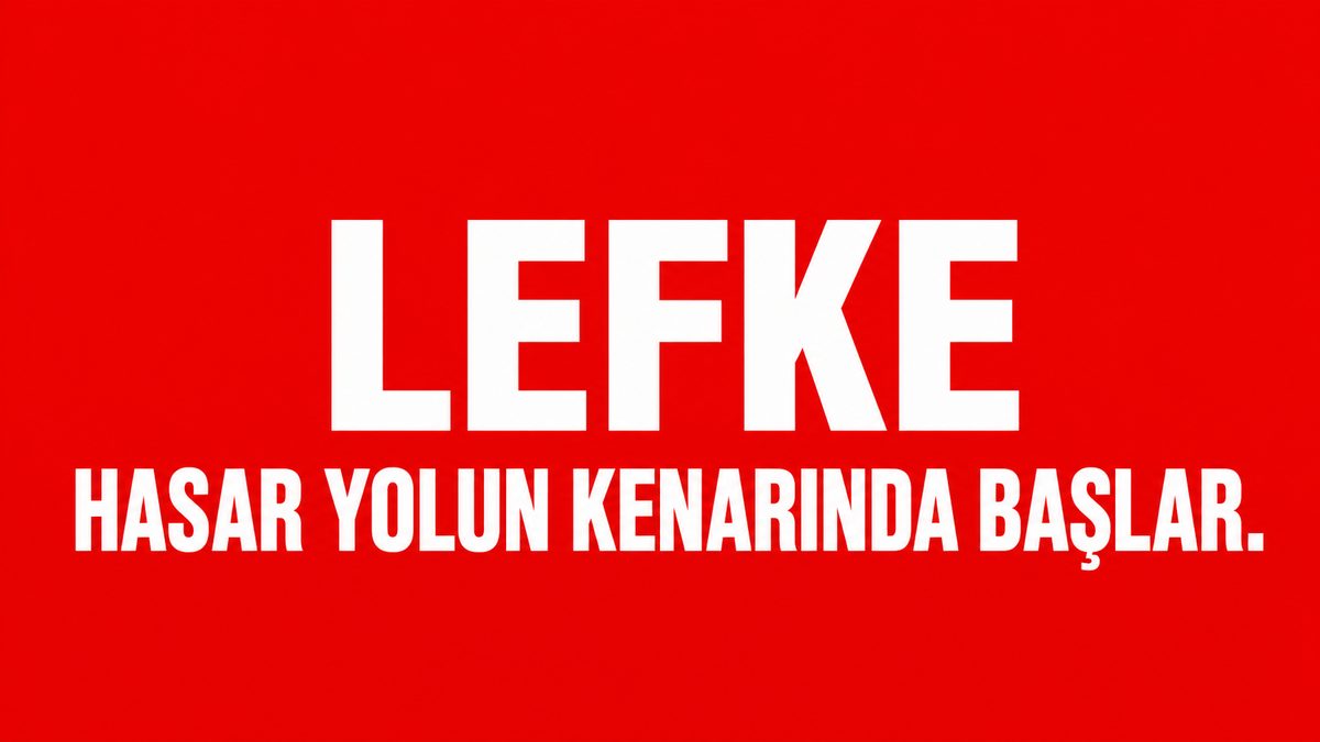 Lefke Mahkemeler Çevresinde Sabah Park Arayışı ve Yan Panel Hasarı