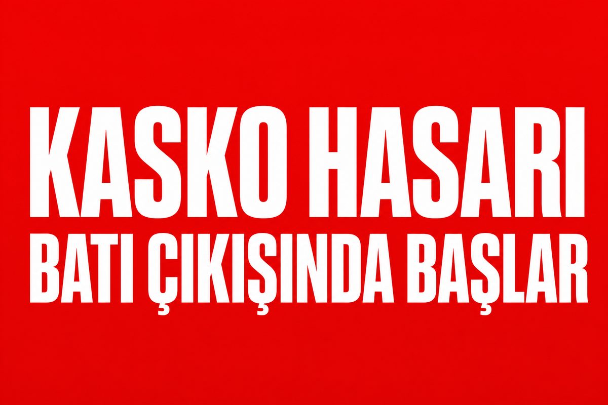 Gönyeli Akşam Trafiğinde Çember İçi Yan Temas Riski