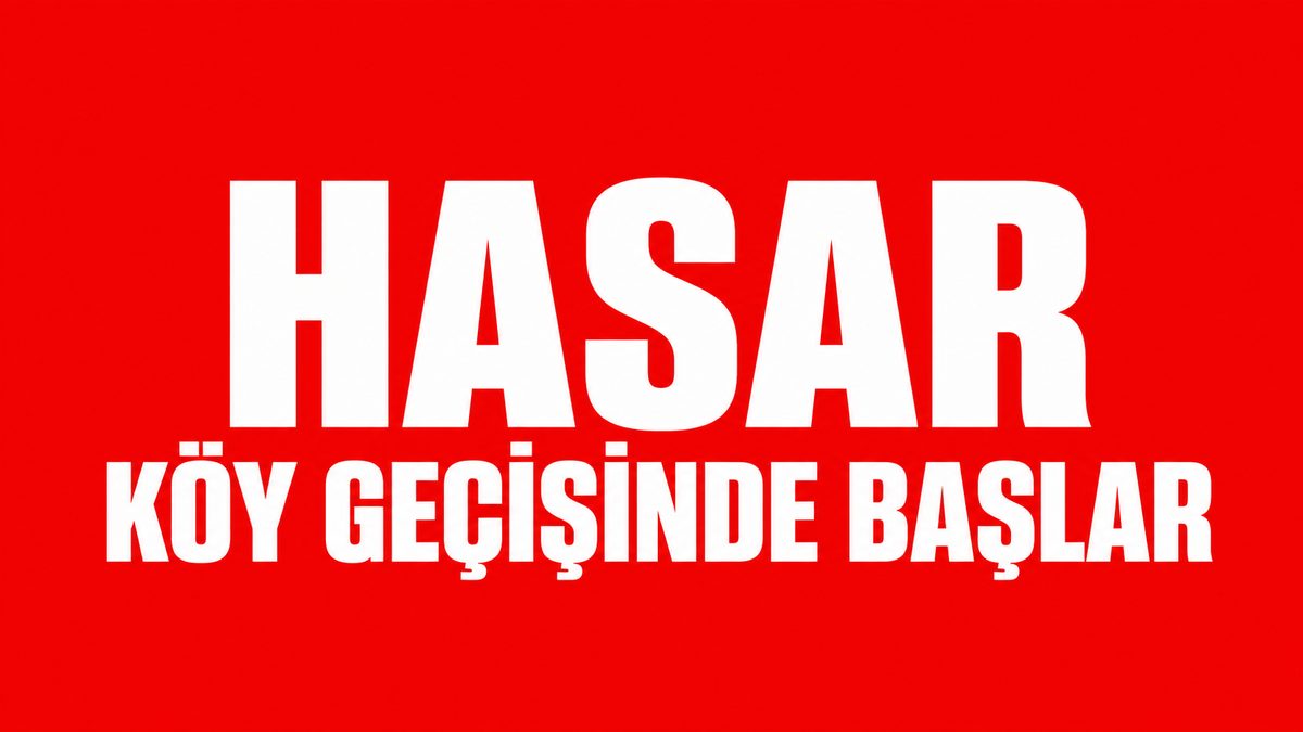 Vadili-Paşaköy Bağlantısı Araç Hasarı: Akşam Dönüşü ve Takip Mesafesi