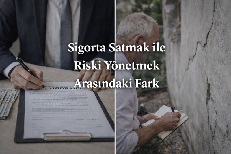 Sigorta Satmak ile Riski Yönetmek Arasındaki Fark