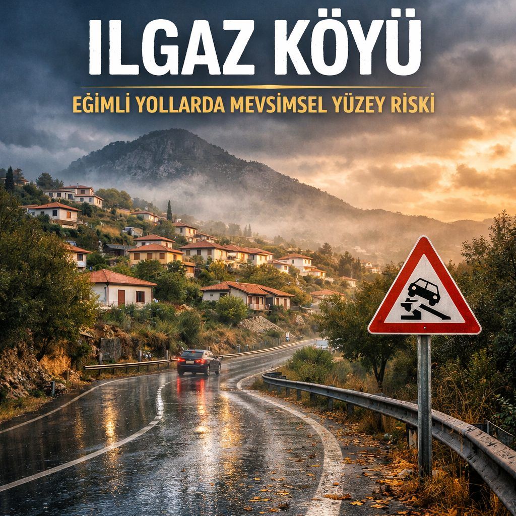Ilgaz Köyü – Gece Yaya Algı Gecikmesi ve Aydınlatma Sınırı