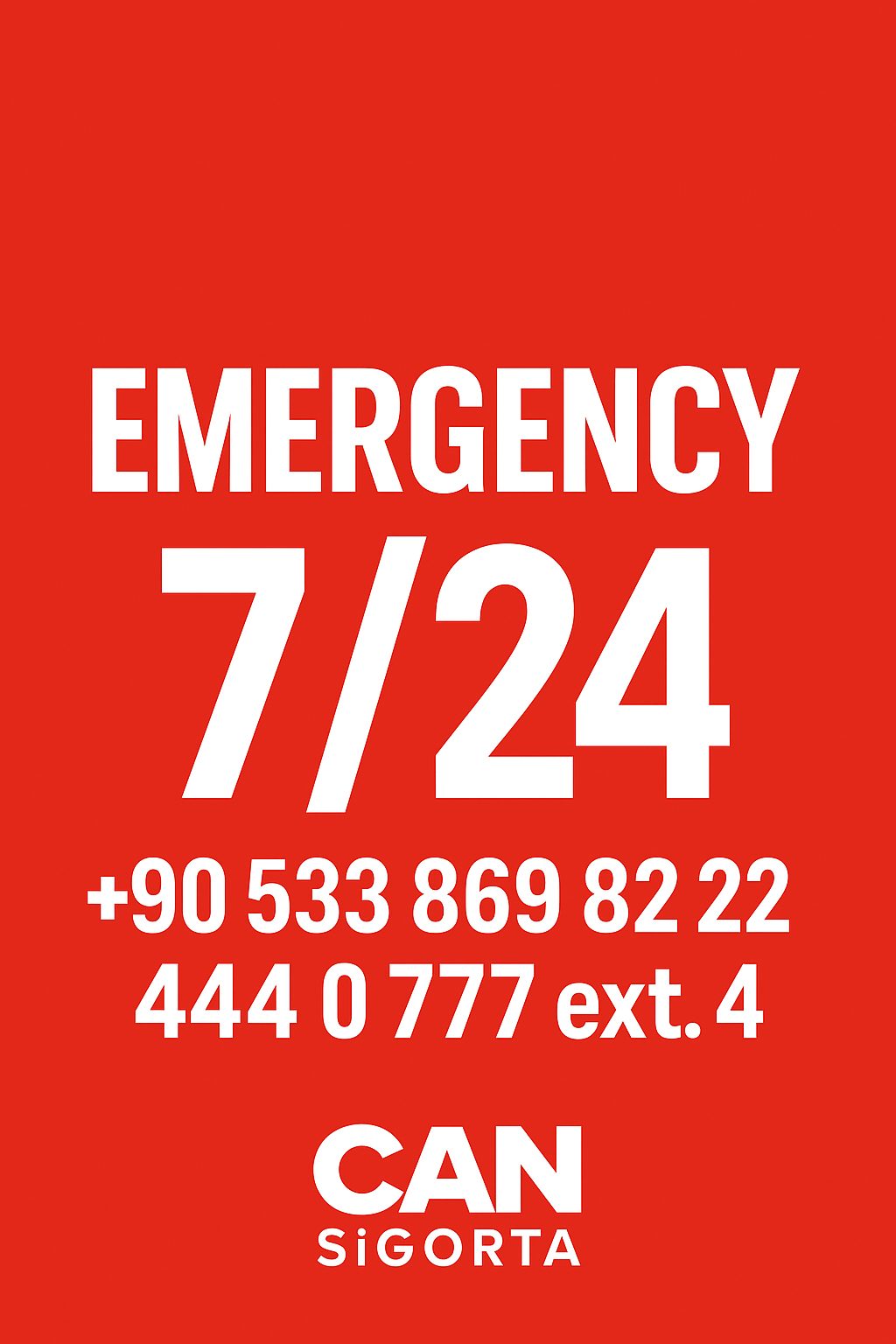 8 December 2025 Heavy Rain: CAN Sigorta Emergency Activated