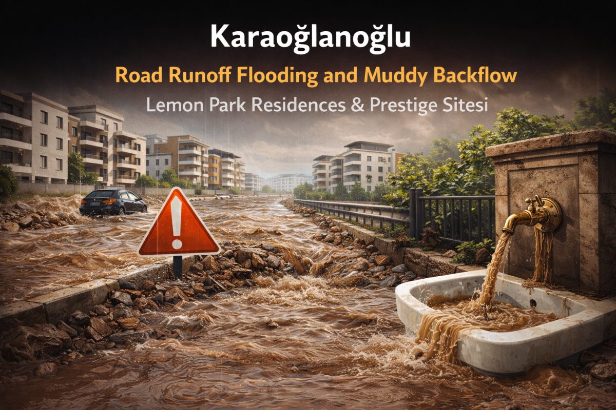Road Runoff Flooding in Karaoğlanoğlu: Lemon Park and Prestige Sitesi Case