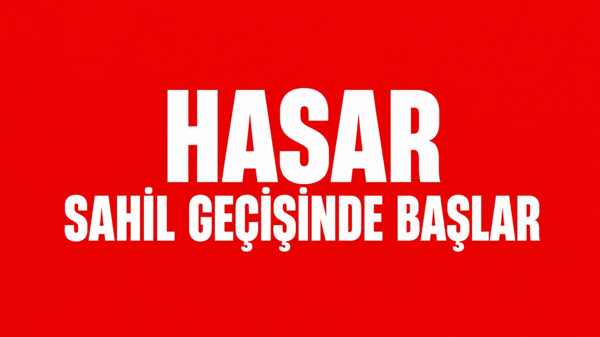 Alagadi’de Gün Batımında Taşlı Yol Omuzu Teması