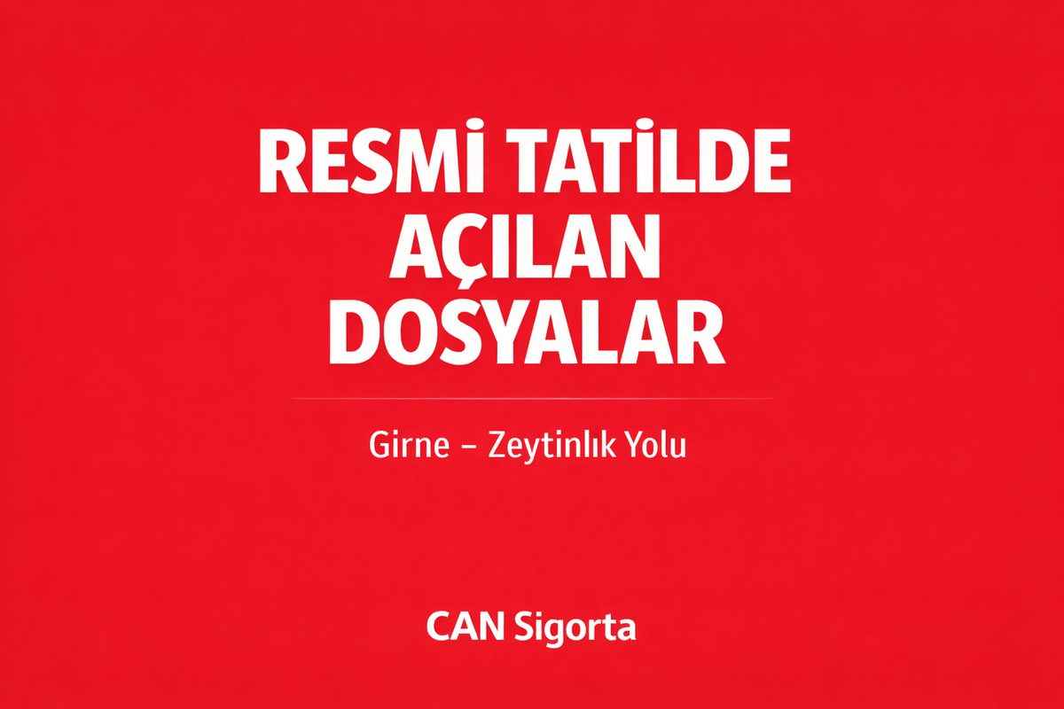 Resmi Tatilde Açılan Dosyalar