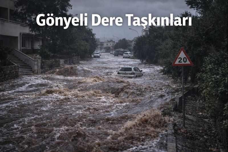 Gönyeli Dere Taşkınları