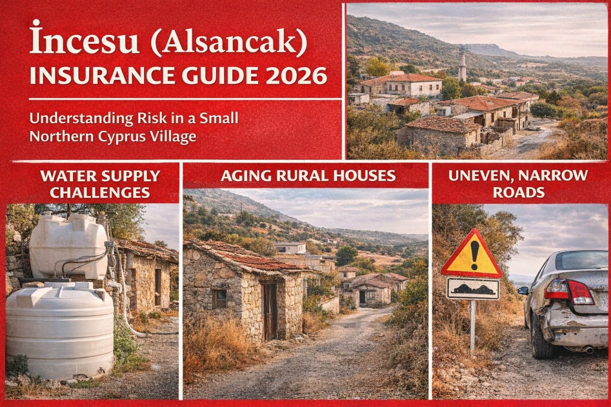 İncesu Insurance Guide: Rural Homes, Water Systems and Limited Access