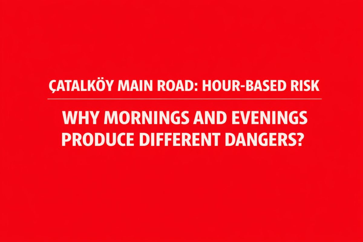 Çatalköy Main Road and Structural Risk
