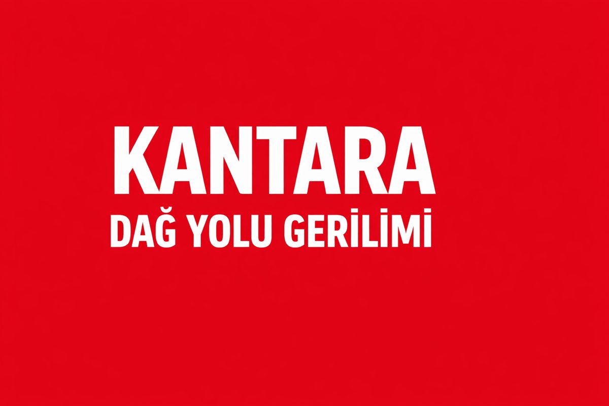 Kantara Kaplıca Yolunda Turistik Araç Akışı
