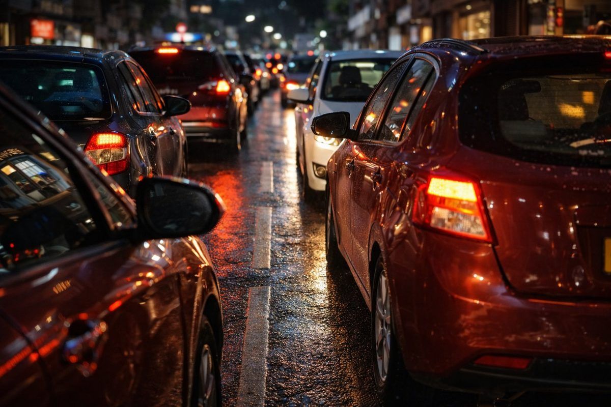 Dereboyu’nda Akşam Trafiğine Parktan Çıkmak Neden Hasarla Biter?