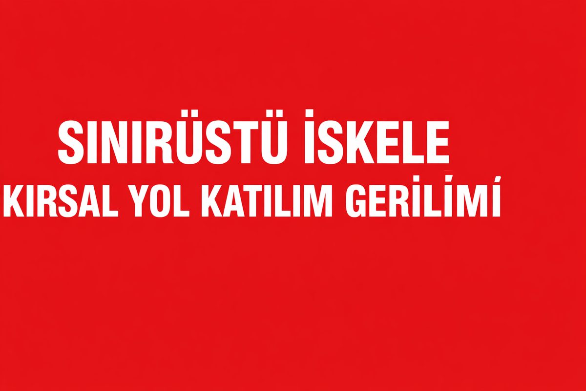 Sınırüstü İskele Gölet Yolu Üzerinde Toprak Yol Geçişleri