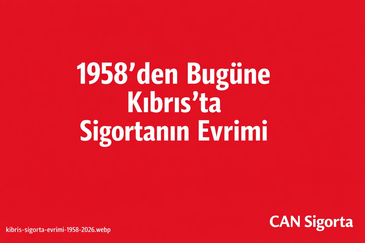1958’den Bugüne Kıbrıs’ta Sigortanın Evrimi