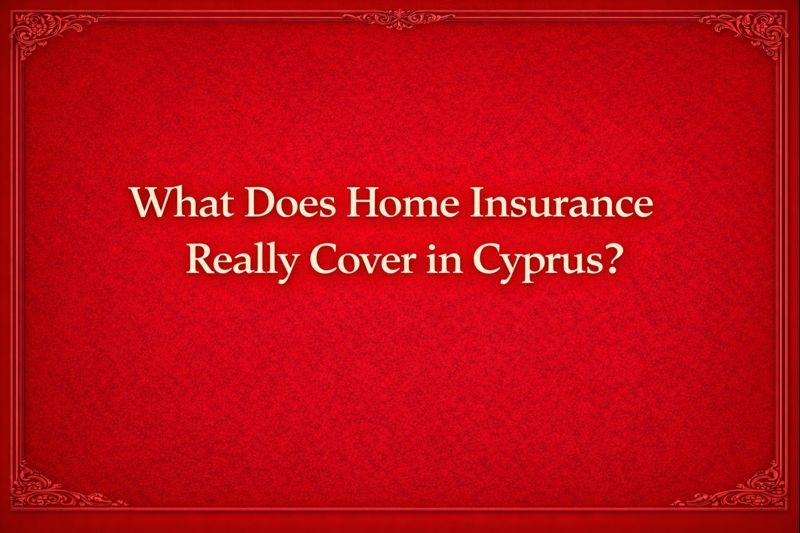 What Does Home Insurance Really Cover in Cyprus?