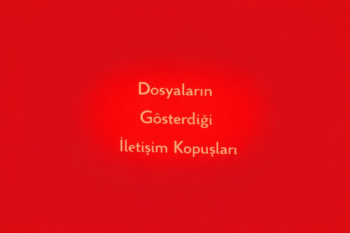 Dosyaların Gösterdiği İletişim Kopuşları