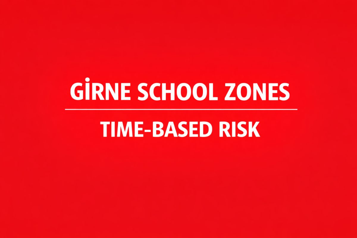 Girne School Zones: Time-Based Risk