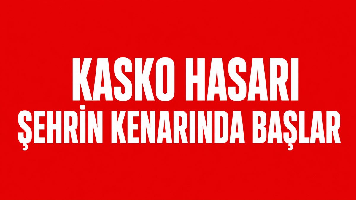 Haspolat Sanayi Girişinde Ağır Araç ve Yan Gövde Riski