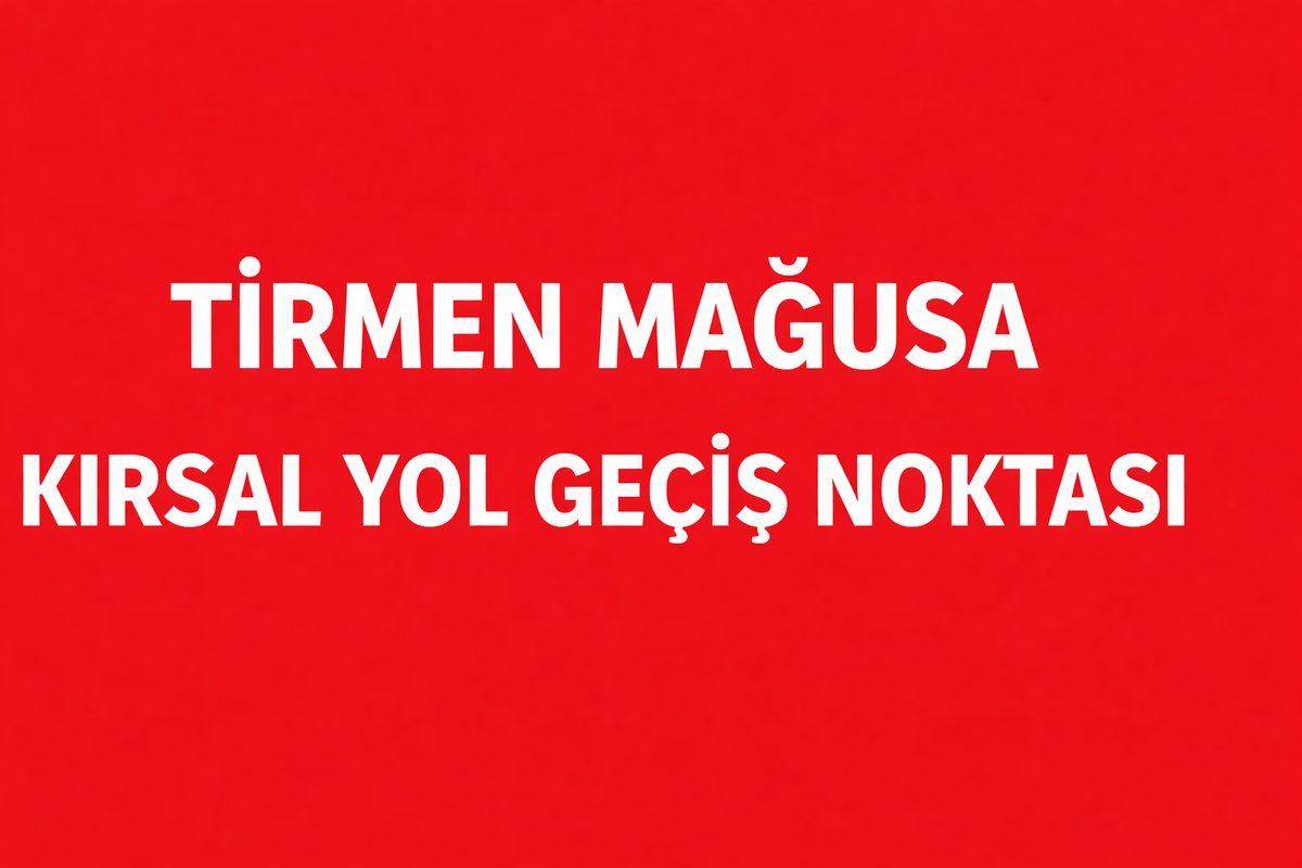 Tirmen Mağusa Yaz Akşamlarında Köy Çevresi