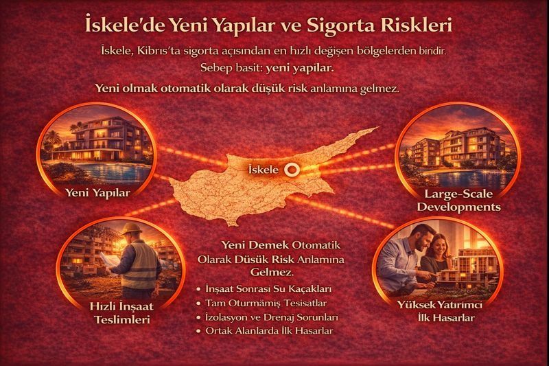 İskele’de Yeni Yapılar ve Sigorta Riskleri