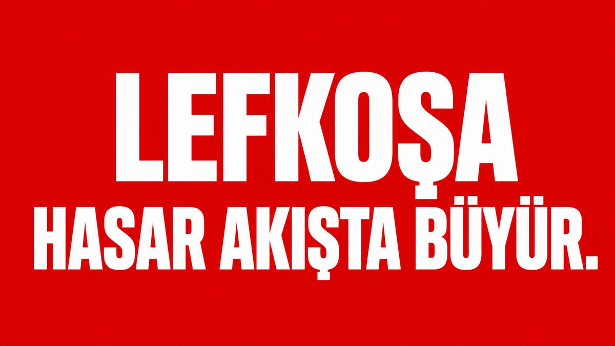 Lefkoşa’da Sanayi Bölgesi Girişlerinde Servis Araçları ve Çamurluk Hasarı