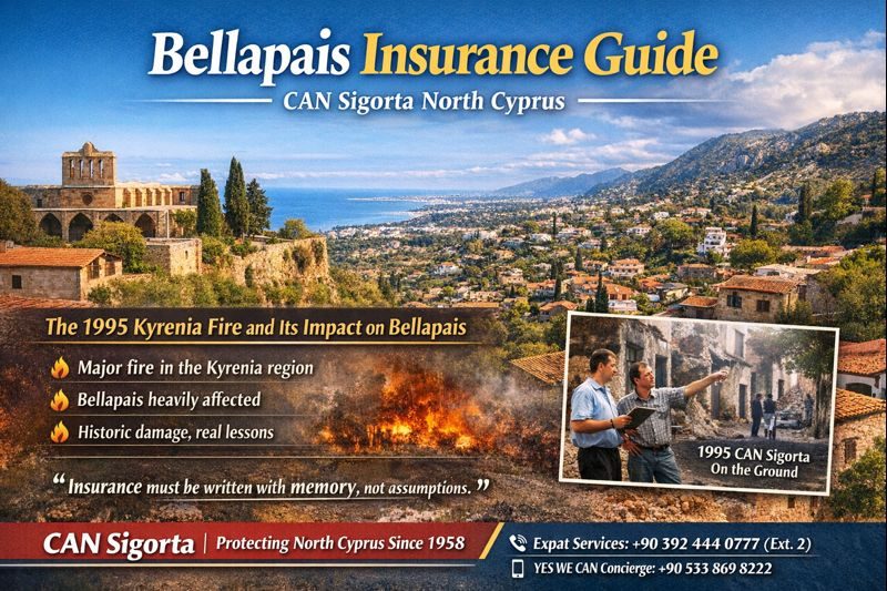Bellapais Insurance Guide: Stone Houses, Hillside Land and Property Access