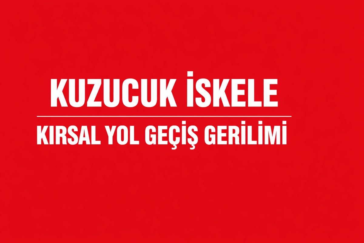 Kuzucuk İskele Köy Çevresinde Arazi Yolu Kullanımı
