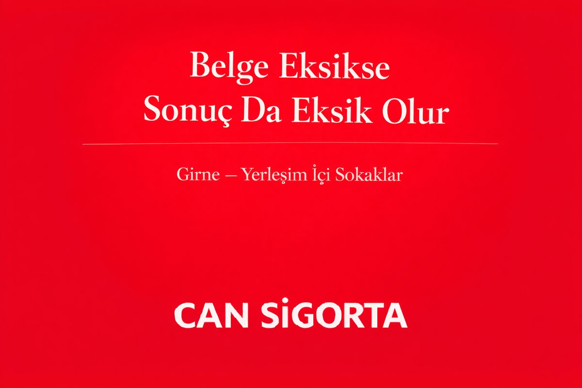 Belge Eksikse Sonuç Da Eksik Olur