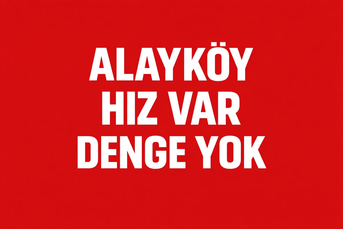 ALAYKÖY SANAYİ AKSI AĞIR TRAFİK DALGALANMASI
