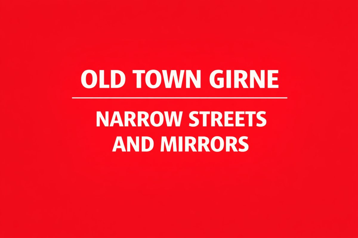 Old Town Girne: Narrow Streets & Side Damage