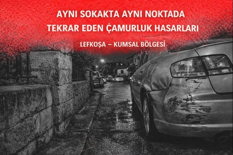 Aynı Sokakta Aynı Noktada Tekrar Eden Çamurluk Hasarları