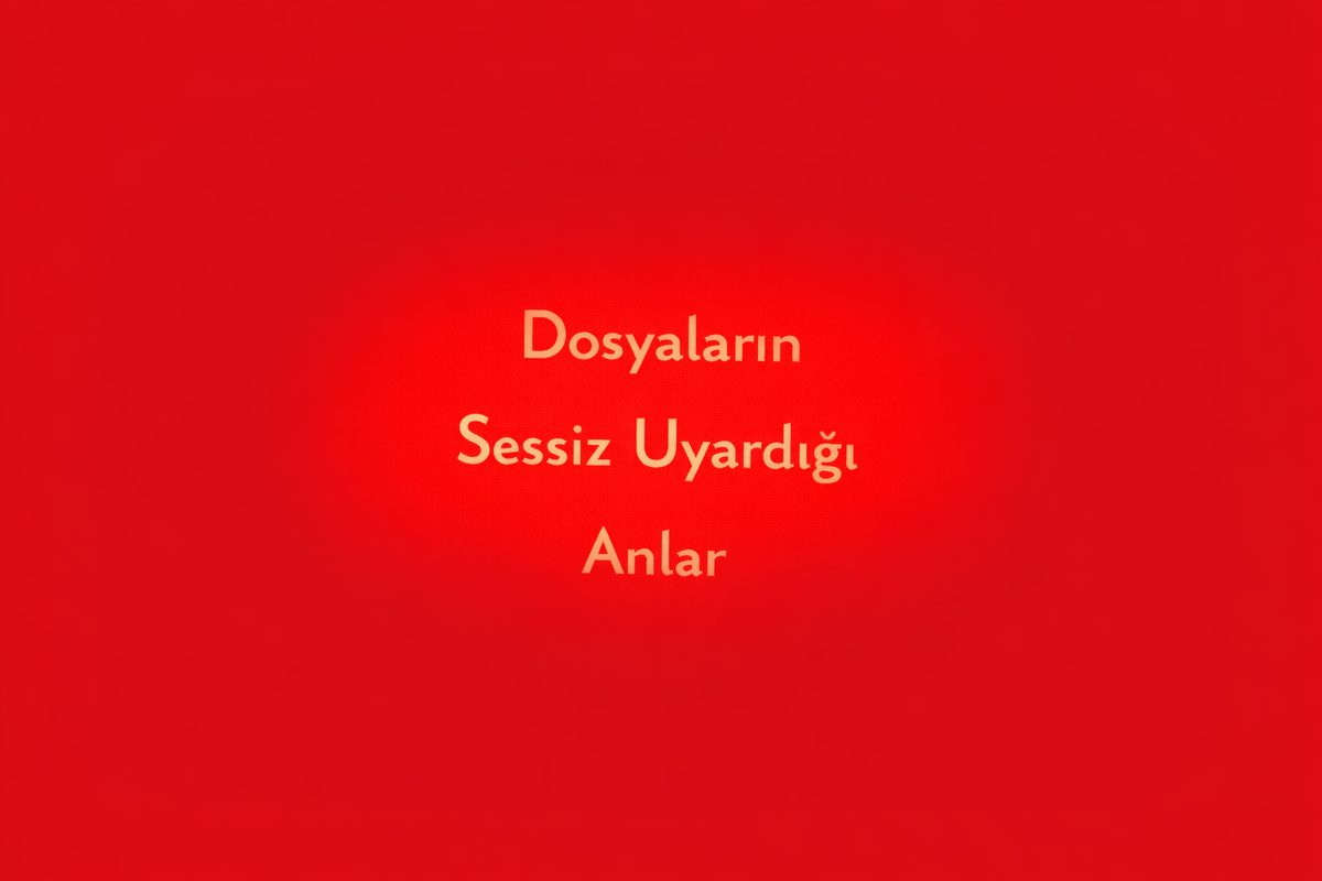 Dosyaların Sessiz Uyardığı Anlar