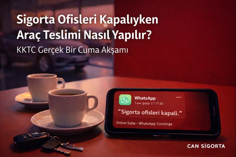 Cuma Akşamı Bayiden Araç Tesliminde Sigorta Eksikliği