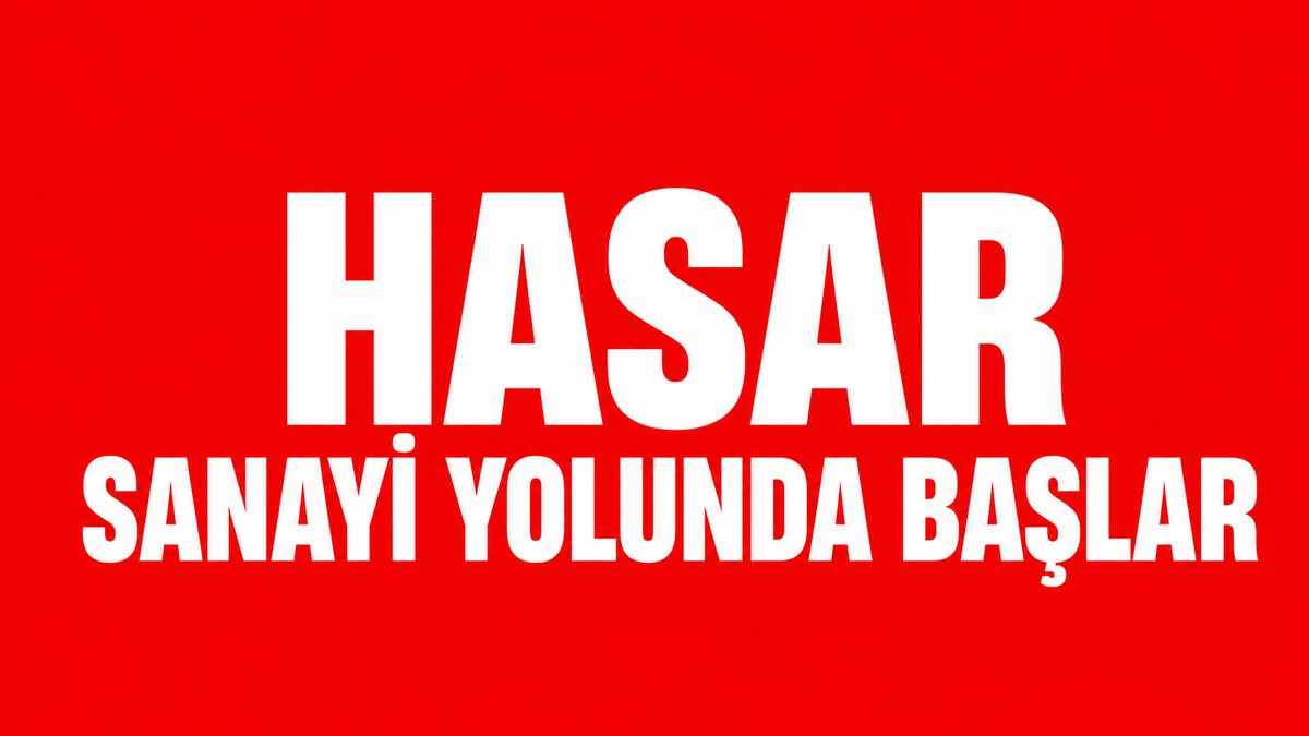 Mağusa Sanayi Araç Hasarı: Depo Girişinde Ağır Araç ve Yan Temas
