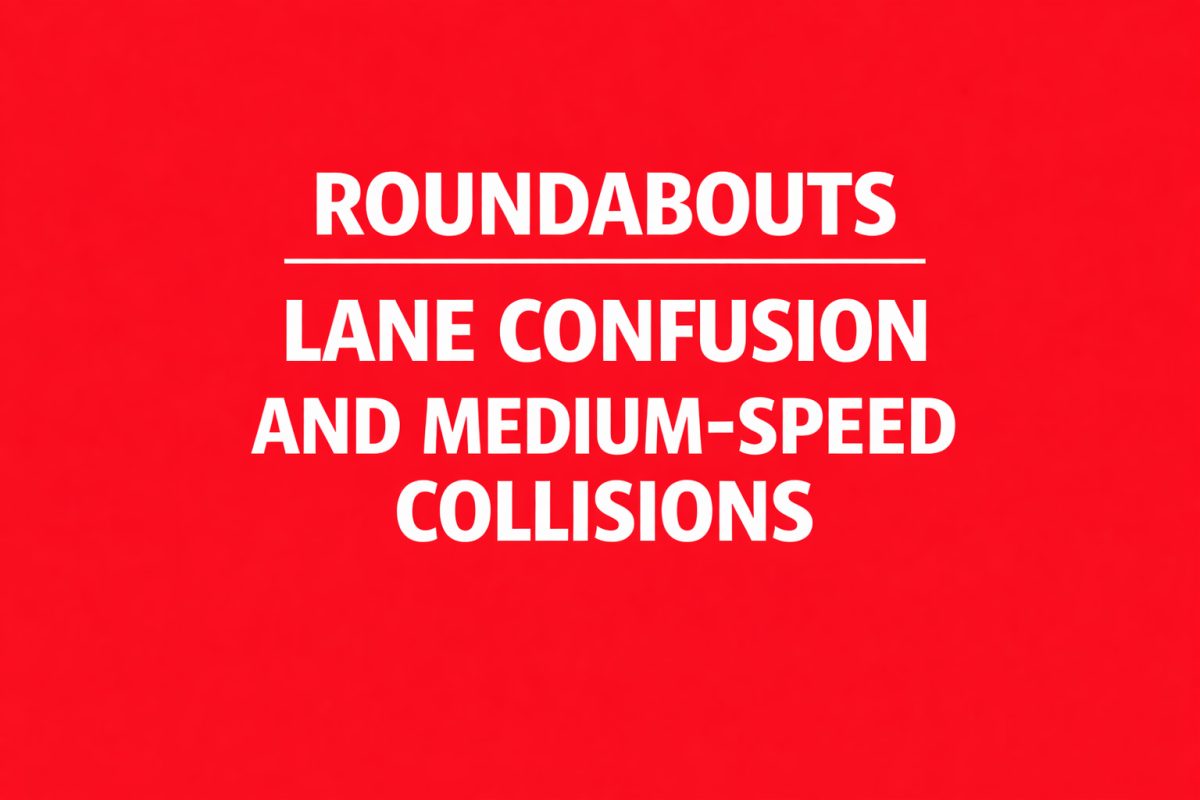 Girne Roundabouts: Lane Confusion and Medium-Speed Collisions