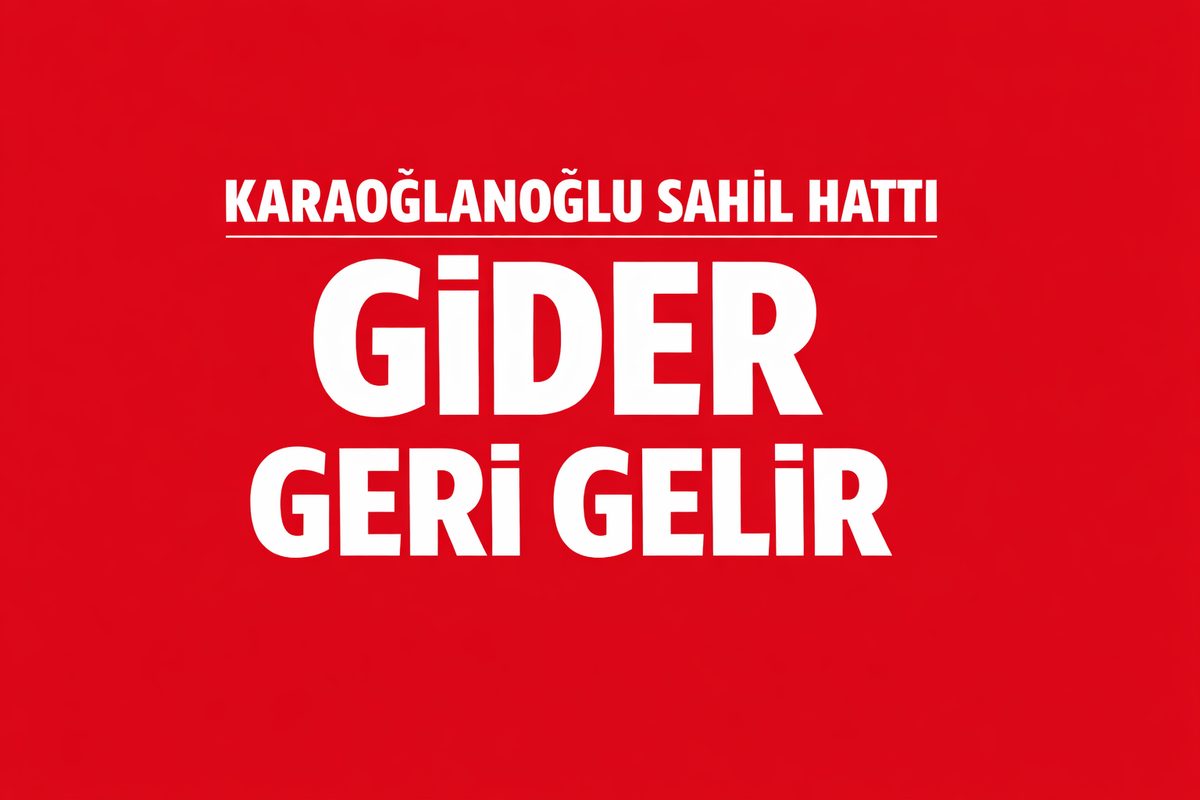 Karaoğlanoğlu Girne Sahil Alt Aksında Geri Dönüş Yapan Araçların Yolu Geçici Olarak Kapatması