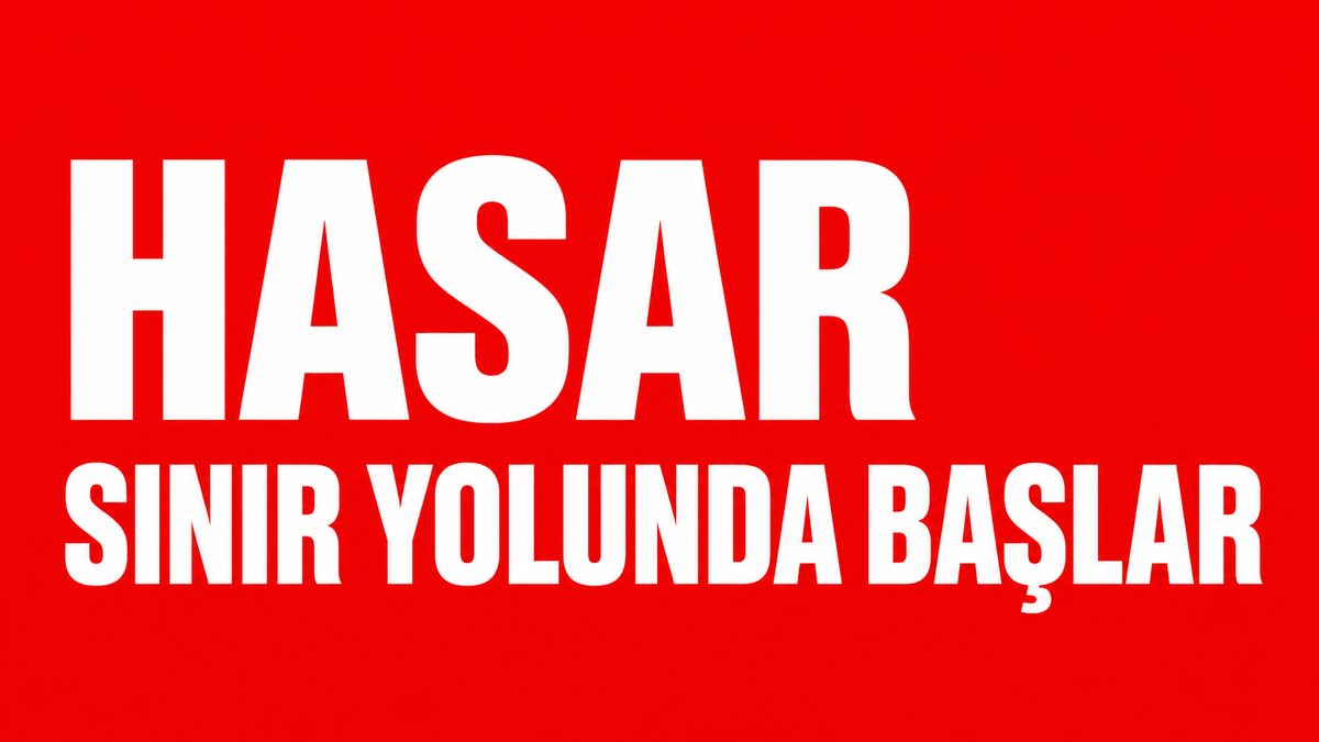 Çayönü Yol Kenarı Taş ve Lastik Hasarı