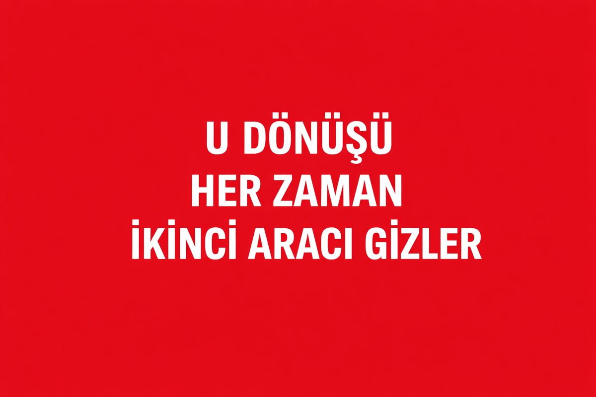 Çatalköy Sabah Zaman Baskısında Geç Fren ve Ön Tampon Teması