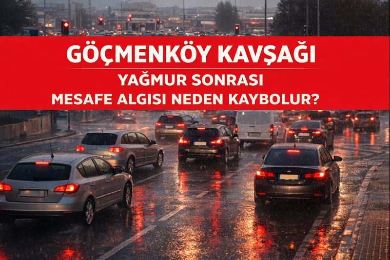 Göçmenköy Kavşağı’nda Yağmur Sonrası Mesafe Algısı Neden Kaybolur?