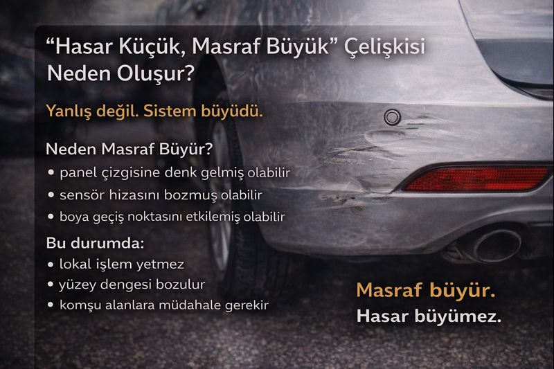 “Hasar Küçük, Masraf Büyük” Çelişkisi Neden Oluşur?