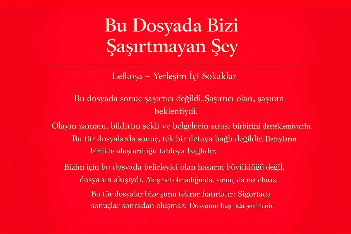 Bu Dosyada Bizi Şaşırtmayan Şey