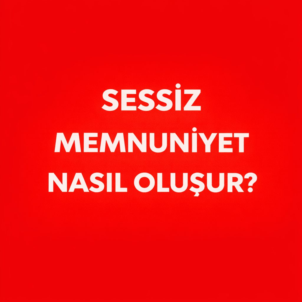 Sessiz Memnuniyet Nasıl Oluşur?