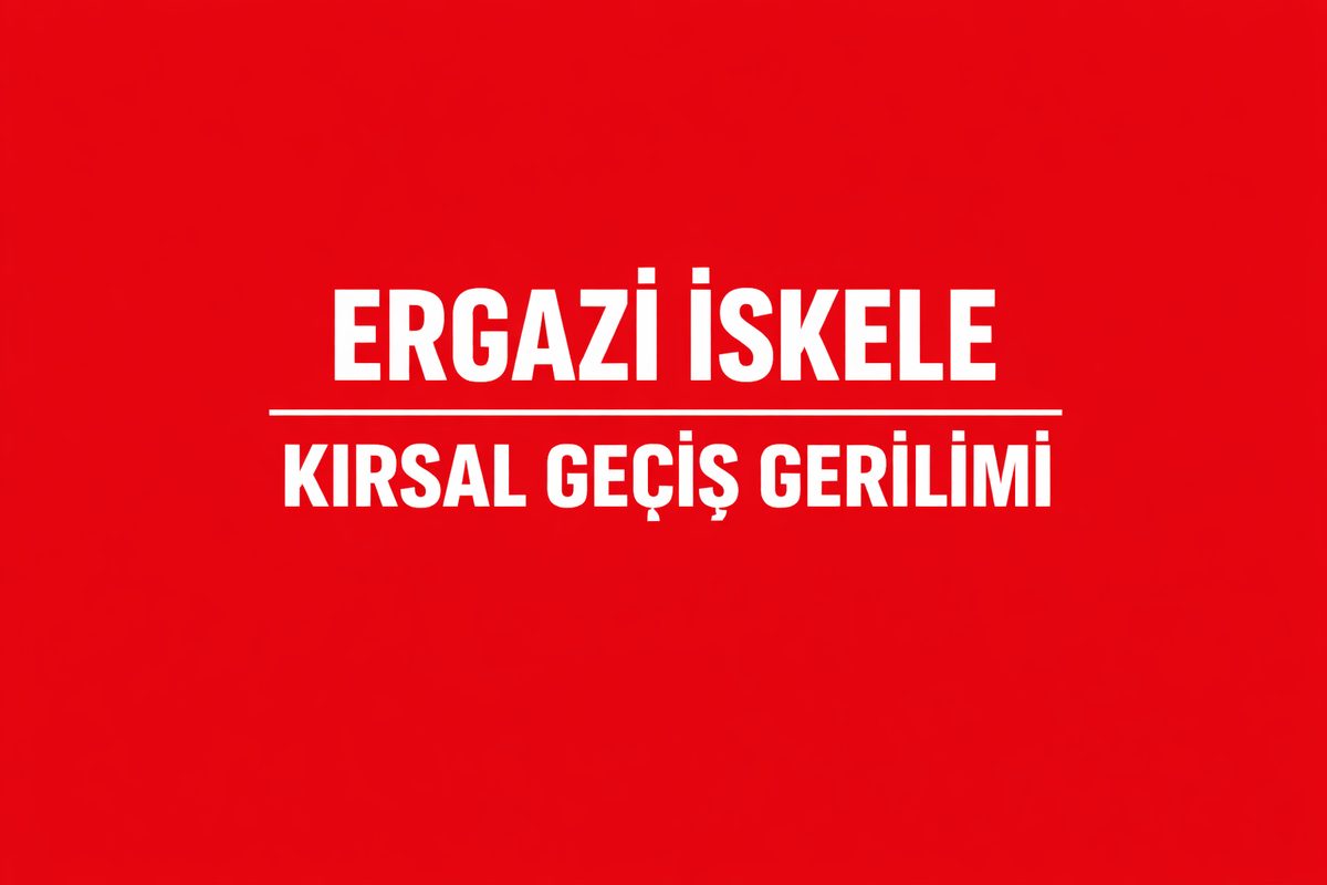 Ergazi İskele Tarım Sezonunda Yol Kullanım Değişimi