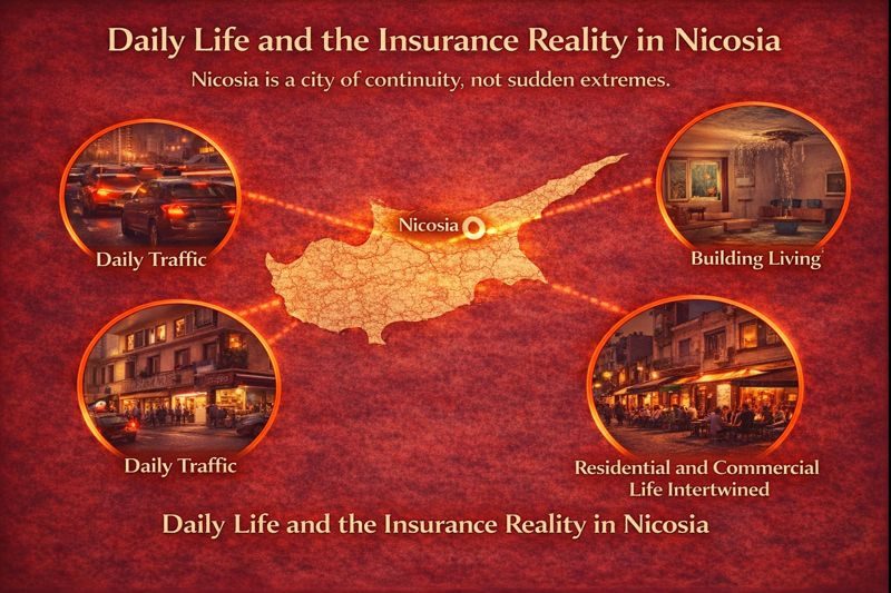 Daily Life and the Insurance Reality in Nicosia