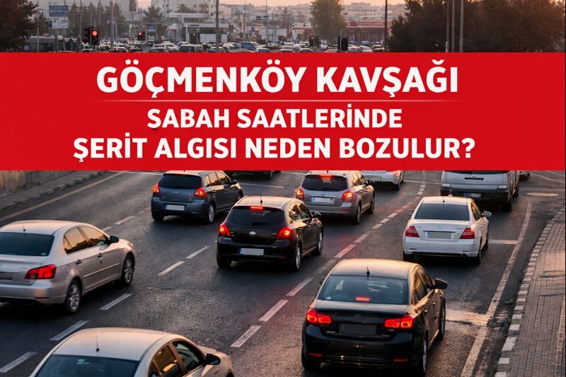 Göçmenköy Kavşağı’nda Sabah Saatlerinde Şerit Algısı Neden Bozulur?