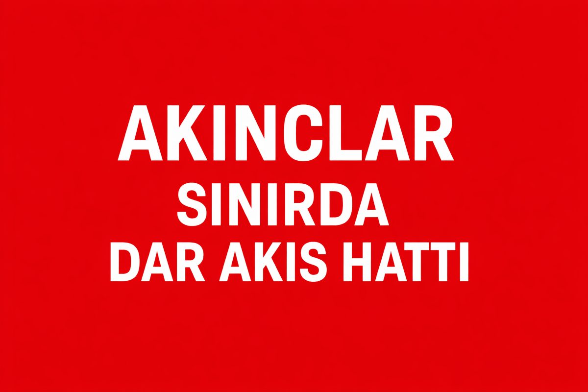 Akıncılar Köyü Girişinde Kot Farkı ve Çelik Bariyer Hattı