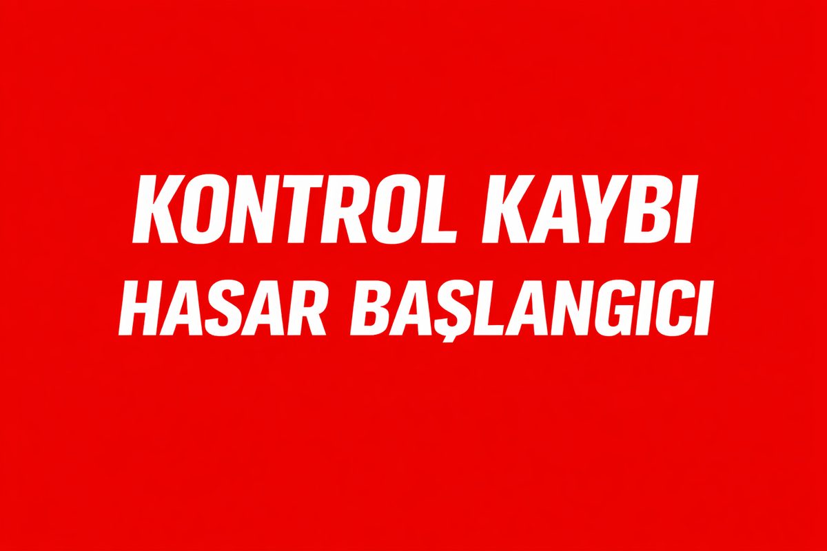 Lefkoşa – Girne Anayolu’nda Boğaz Girişi Virajında Geç Direksiyon ile Ön Panel Hasarı