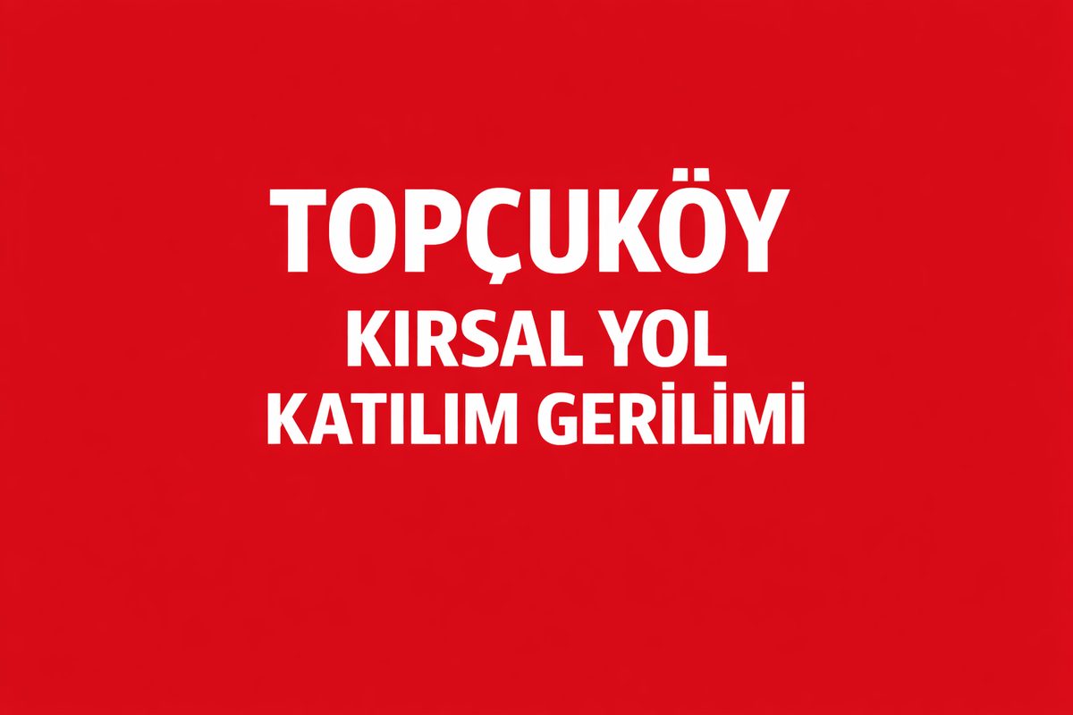 Topçuköy Yarköy Geçiş Yolunda Sabah Işığının Görüşe Etkisi
